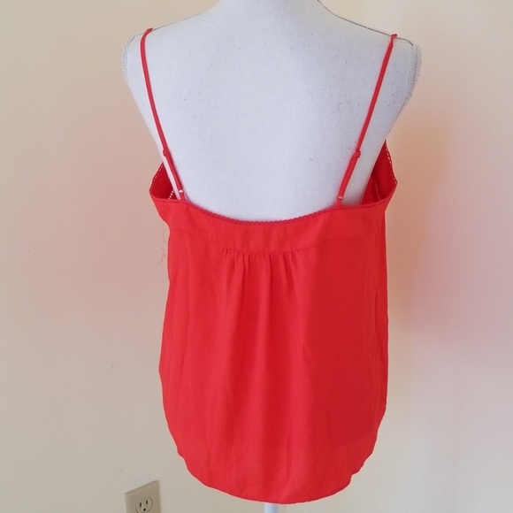 NWT! JESSICA SIMPSON Poppy Red Tank Size L Top - Picture 4 of 8